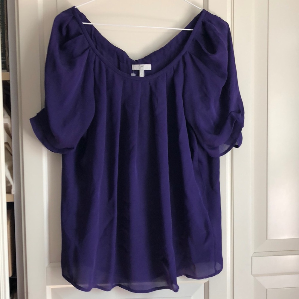 Joie royal purple top